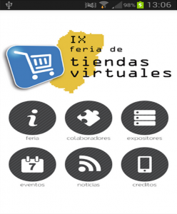 aplicación móvil IX Feria de tiendas virtuales