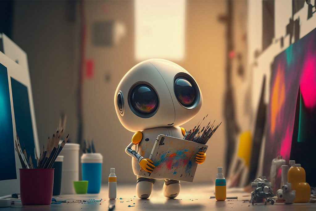 inteligencia artificial diseño grafico