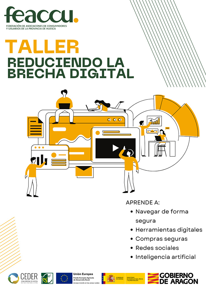 Taller Reduciendo la Brecha Digital (FEACCU - HUESCA)