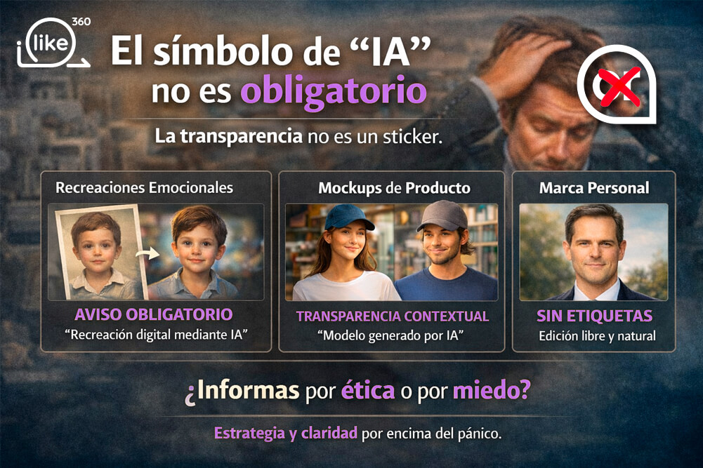 Imágenes con símbolo de Inteligencia Artificial