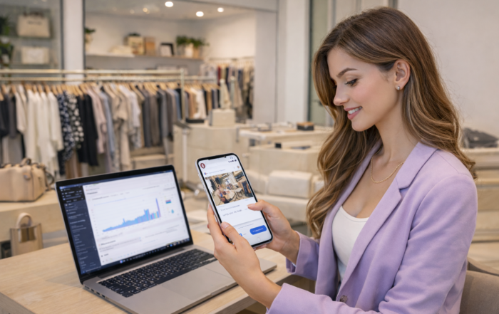 instagram, link en bio