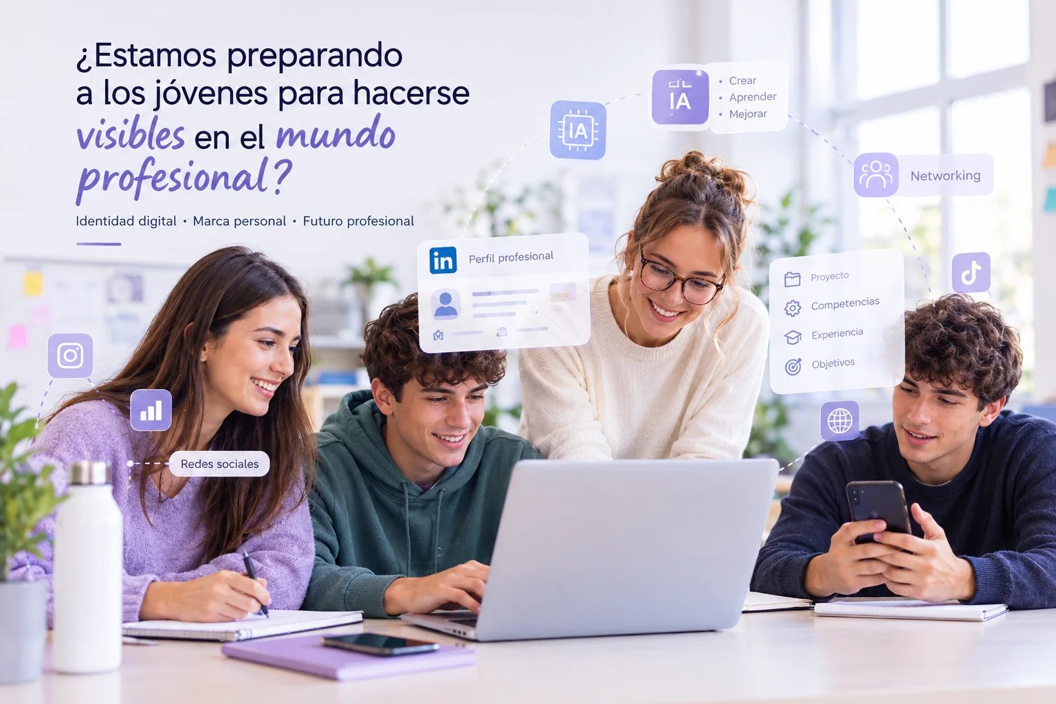 Jóvenes + networking 